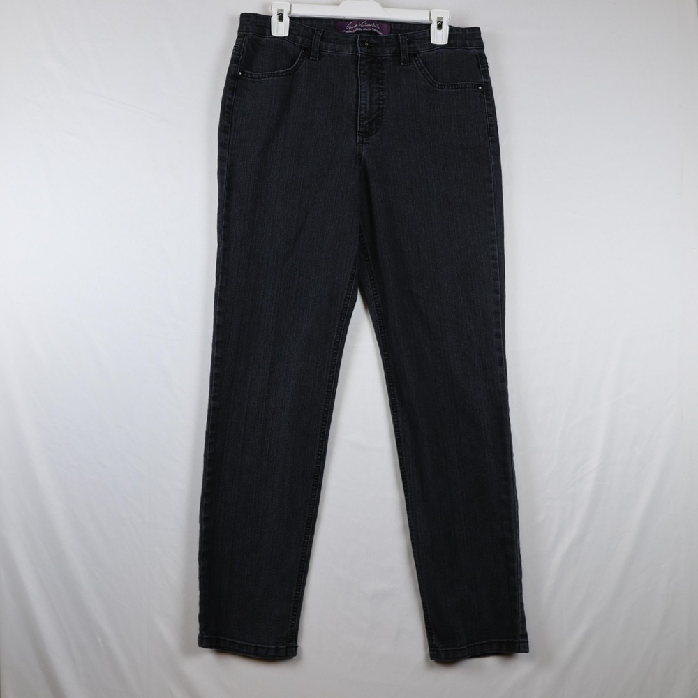 Gloria Vanderbilt Jeans Womens 12 Sylvia PF Skinny Stretch Denim Pants